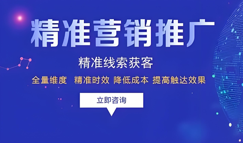 精準營銷推廣精準營銷獲客